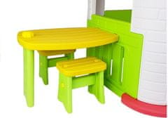 Lean-toys Záhradný set Chata Stolové stoličky