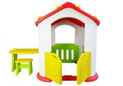 Lean-toys Záhradný set Chata Stolové stoličky