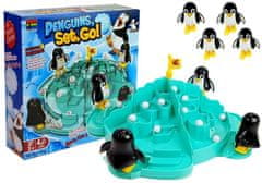 Lean-toys Loptová hra Tučniaci na ľadovci