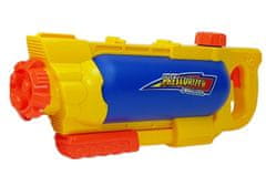 Lean-toys Vodná pištoľ s nádržou 1450 ml žltá a modrá