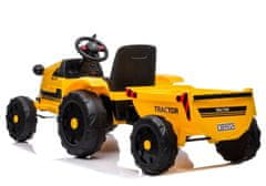 Lean-toys Batériový traktor s prívesom CH9959 Yellow
