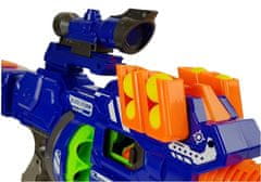 Lean-toys Pištoľ na penové guľôčky Blaze 12
