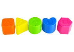 Lean-toys Farebné vzdelávacie tlačidlá pre detské hry