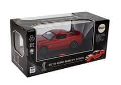 Lean-toys Auto na diaľkové ovládanie Ford Shelby GT500 červené 7,5 km/h 2,4 G