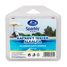 Sparkly POOL Kvapkový tester bazénovej vody - alkalita