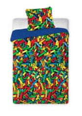 FARO Obliečky Kocky Colorful Bavlna, 140/200, 70/90 cm