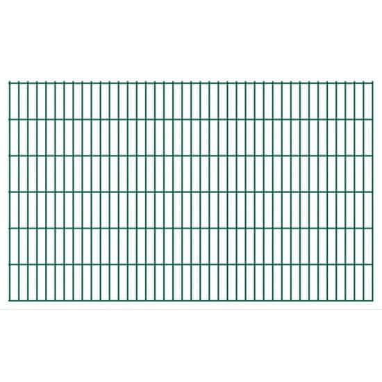 Vidaxl 2D plotový panel, 2,008 x 1,23 m, zelený
