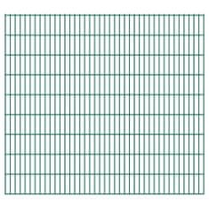 Vidaxl 2D plotové panely, 2,008 x 1,83 m, 4 m, zelené