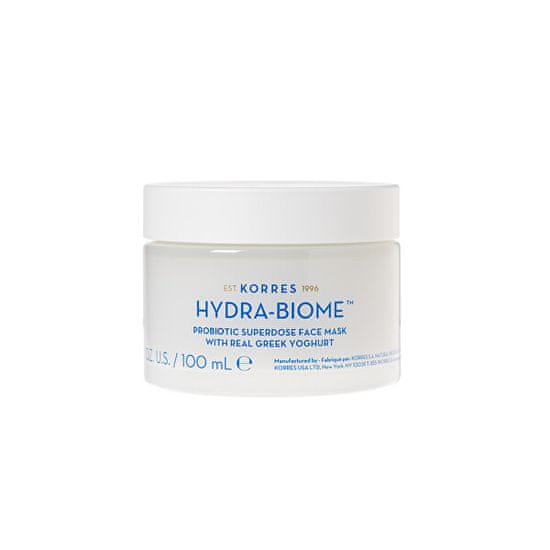 Korres Hydratačná pleťová maska Greek Yoghurt Hydra-Biome Probiotic Superdose (Face Mask) 100 ml
