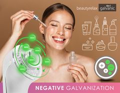 BeautyRelax Galvanická žehlička pleti 4v1 s fotónovou terapiou BR-1150W