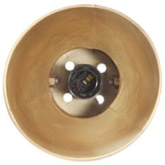 Petromila vidaXL Industriálna nástenná lampa mosadzná 45x25 cm E27