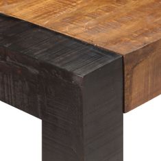 Petromila vidaXL Jedálenský stôl 140x70x76, surový mangový masív