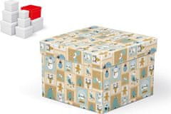MFP s.r.o. krabica darčeková vianočná C-V001-F 18x18x13cm 5370698