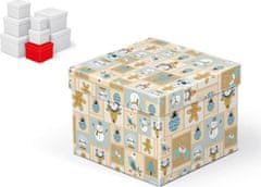 MFP s.r.o. krabica darčeková vianočná C-V001-D 14x14x11cm 5370696
