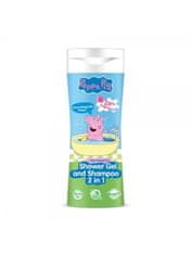 Peppa Pig Sprchový gél a šampón 2in1 300ml bubble gum new