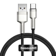 BASEUS Cafule Series Metal Data USB - USB Typ C 66W kábel 1m