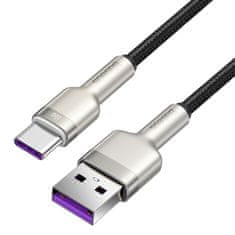 BASEUS Cafule Series Metal Data USB - USB Typ C 66W kábel 1m