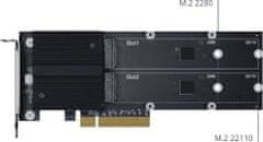 Synology M.2 SSD Cache adaptér do slotu PCIe