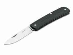 Böker Plus 01BO801 Tech Tool City 1 viacúčelový vreckový nôž 7,1 cm, čierna, G10, rozbíjač skla