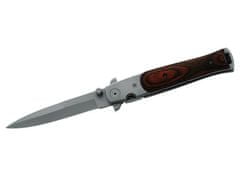 Herbertz 202612 vreckový nôž 10 cm, drevo Pakka