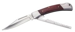 Herbertz 265813 rybársky vreckový nôž 9,8 cm, drevo Pakka a oceľ