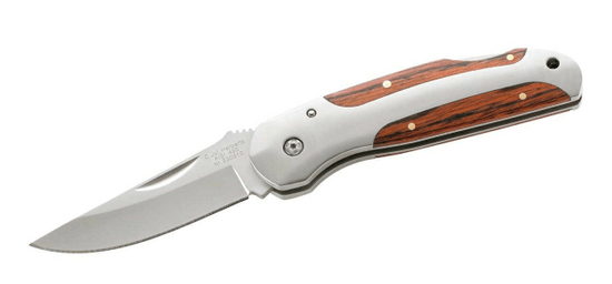 Herbertz 230310 vreckový nôž 7,1 cm, drevo Pakka