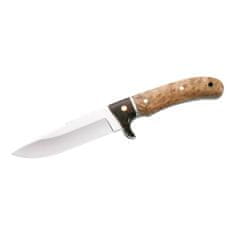 Herbertz 110311 lovecký nôž 10,8 cm, drevo, kožené puzdro