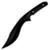 80TLFZ La Fontaine Thrower vrhací nôž 20,3 cm, čierna, uhlíková oceľ