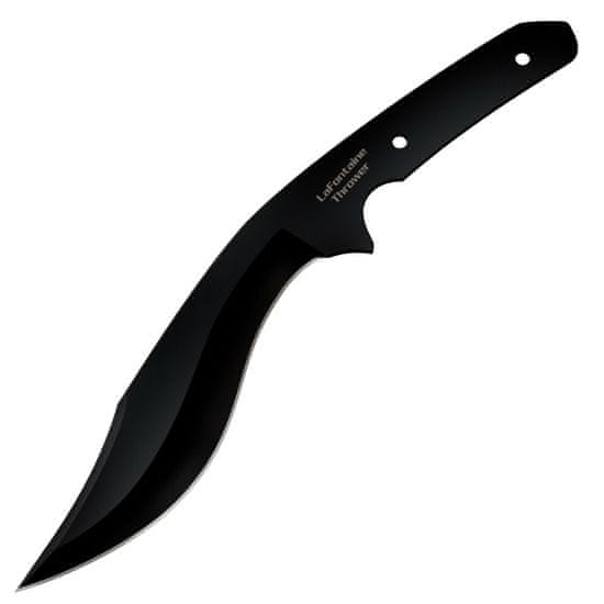 Cold Steel 80TLFZ La Fontaine Thrower vrhací nôž 20,3 cm, čierna, uhlíková oceľ