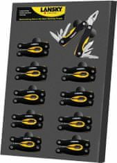 Lansky MT-050 Mini Multi-tool 10 pc display - Malé multifunkčné náradie,12 funkcií, 10ks v balení