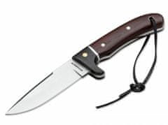MAGNUM 02GL685 Elk Hunter Special lovecký nôž 11 cm, drevo, kožené puzdro