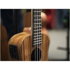 Dimavery UK-300, elektroakustické tenorové ukulele, prírodné