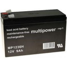 Olovený akumulátor MP1236H pre UPS APC Back-UPS BE550-GR - Powery originál -