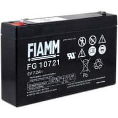 Fiamm Olovený akumulátor FG10721 6V 7,2Ah - FIAMM originál