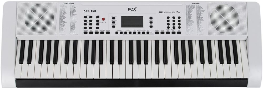 Fox keyboards 168, biela