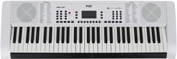 hracie klávesy fox 168 record nahrávanie split dual voice sustain vibrato pripojenie mikrofónu výborný pomer cena kvalita jednoduché ovládanie