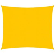 Vidaxl Slnečná clona, 160 g/m2, žltá, 2,5x3 m, HDPE