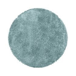Ayyildiz Kusový koberec Fluffy Shaggy 3500 blue kruh