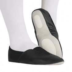 DEBAKO Gymnastické cvičky - baletky - piškóty čierne, 32