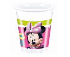 Párty plastové poháriky myška Minnie - Happy Helpers - 200 ml - 8 ks