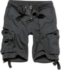 BRANDIT Krátke nohavice VINTAGE SHORTS - čierne (2002/2)