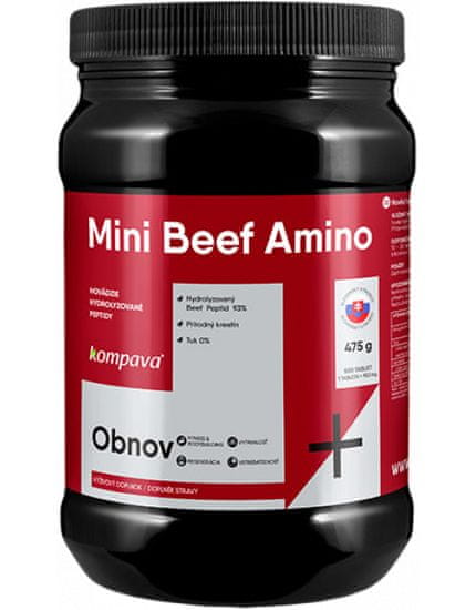 Kompava Mini Beef Amino 500 tabliet