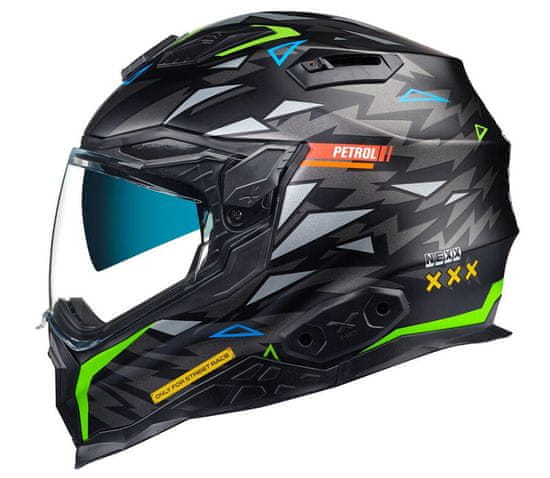 Nexx helma X.WST 2 Rockcity black/neon MT