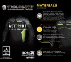 TRILOBITE bunda 2092 All Ride Tech-Air black/grey/yellow fluo vel. XL