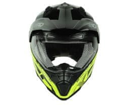 XRC helma Dual Alpiner black/fluo vel. XL