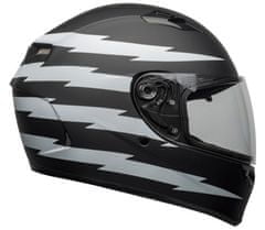 Helma na moto Qualifier Z-Ray - matte black/white vel. 2XL