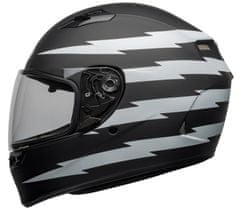 Helma na moto Qualifier Z-Ray - matte black/white vel. 2XL