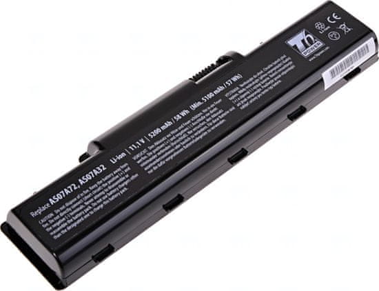 T6 power Batéria pre Acer Aspire 5740-5780, Li-Ion, 11,1 V, 5200 mAh (58 Wh), čierna