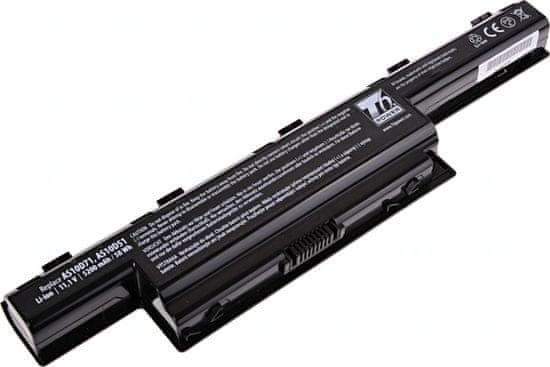 T6 power Batéria pre Acer Aspire V3-731 serie, Li-Ion, 11,1 V, 5200 mAh (58 Wh), čierna