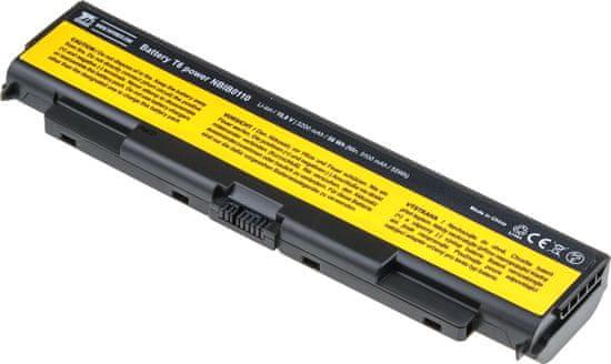 T6 power Batéria pre Lenovo ThinkPad W540, Li-Ion, 10,8 V, 5200 mAh (56 Wh), čierna